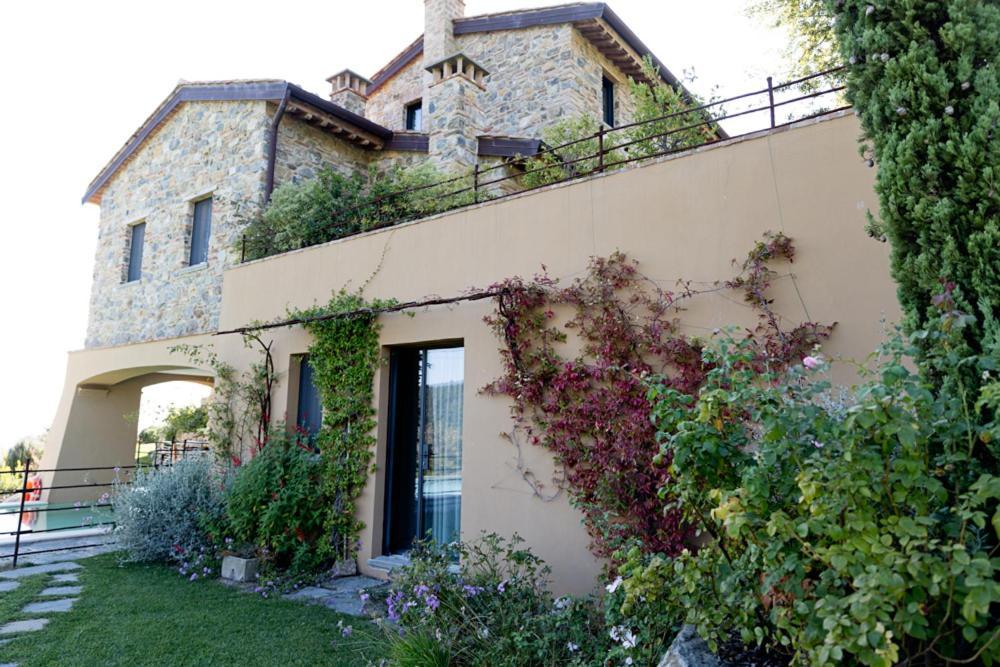 Villa Privata Con Piscina A Riparbella Castellina Marittima Exterior foto