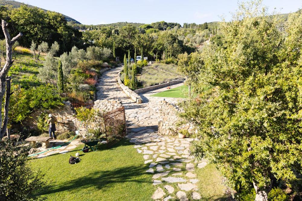 Villa Privata Con Piscina A Riparbella Castellina Marittima Exterior foto